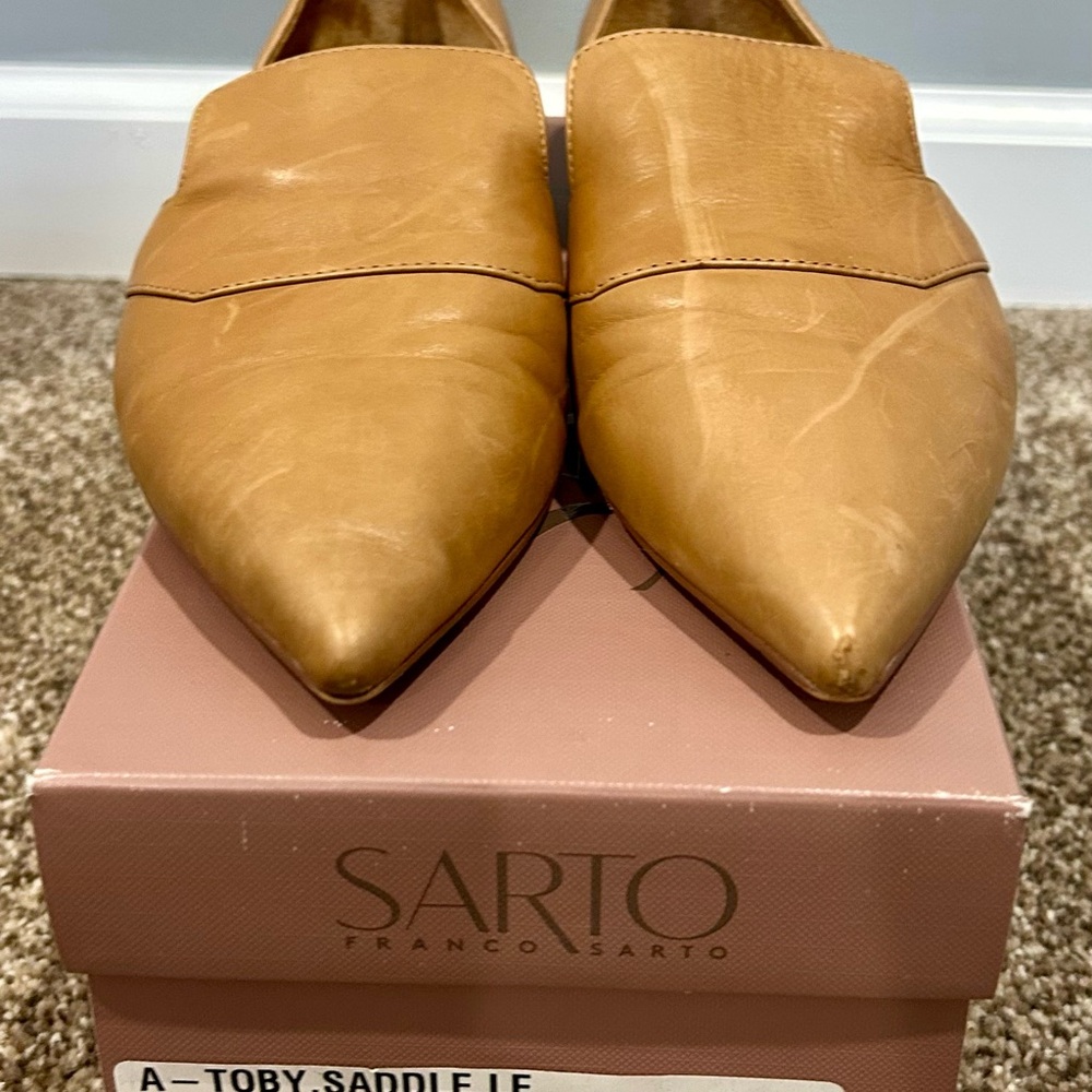 Franco Sarto Women's Saddle Leather Loafers